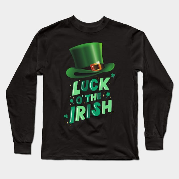 St Patrick’s day Long Sleeve T-Shirt by Ritvik Takkar